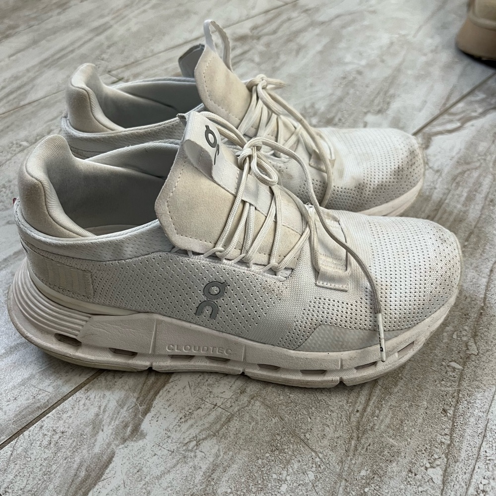 On Running White Sneakers